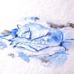 TRÄUME II / Tusche / 15 x 20 cm / 100 €